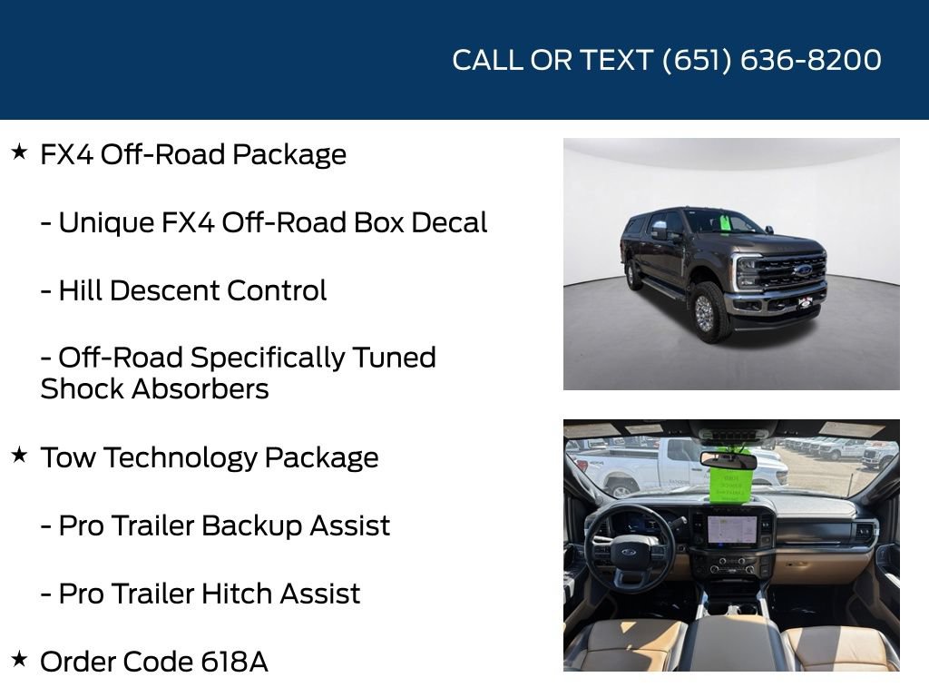 Used 2023 Ford F350 Lariat w/ Tow Technology Package AWD/4WD image 10