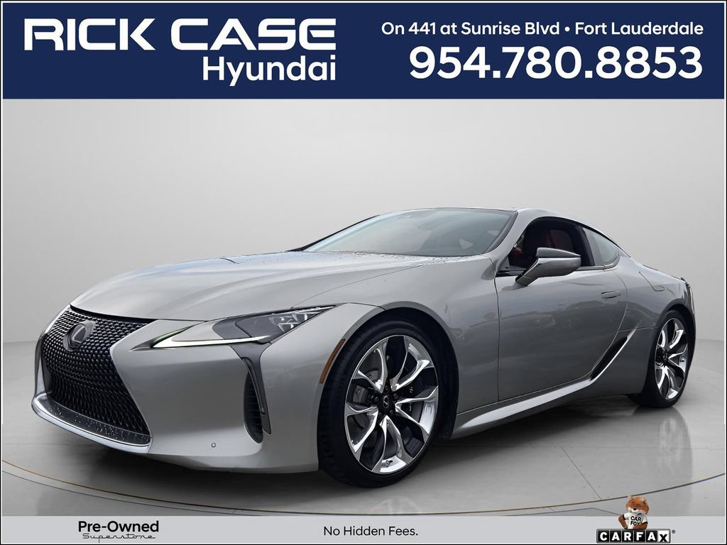 Used 2018 Lexus LC 500 Coupe w/ Performance Package RWD image 1