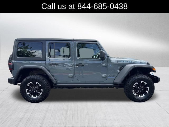 Certified 2025 Jeep Wrangler Unlimited Rubicon 4xe w/ Safety Group AWD/4WD image 4