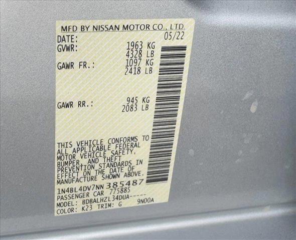 Used 2022 Nissan Altima 2.5 SV image 22