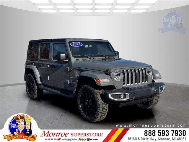 Used 2021 Jeep Wrangler Unlimited Sahara image 1