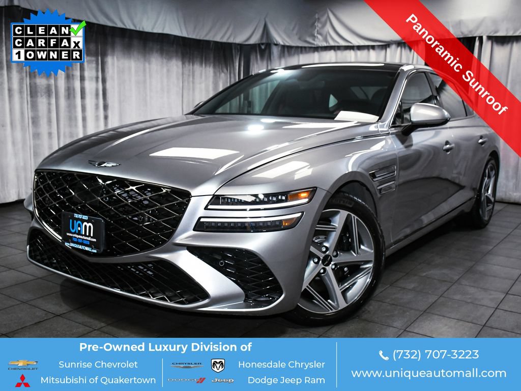 Used 2025 Genesis G80 3.5T Sport AWD/4WD image 1
