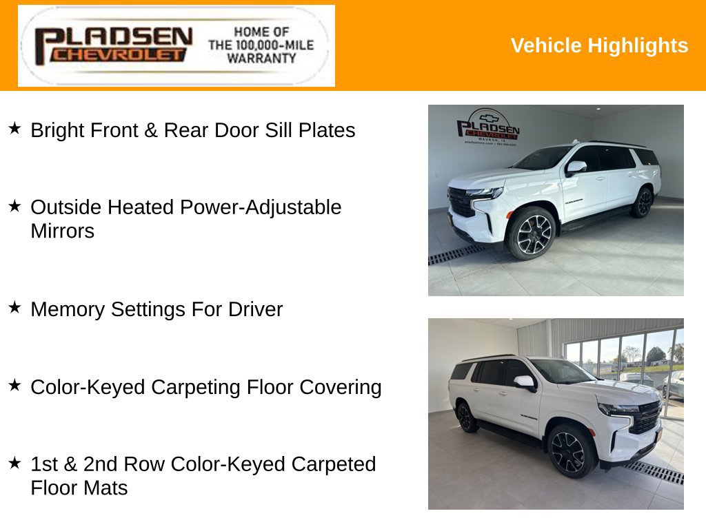 Used 2024 Chevrolet Suburban RST w/ Luxury Package AWD/4WD image 26