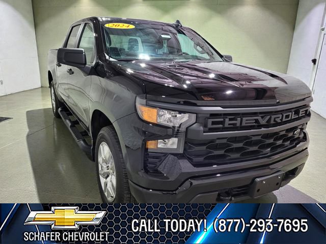 Used 2024 Chevrolet Silverado 1500 Custom w/ LPO, Dark Essentials Package image 9