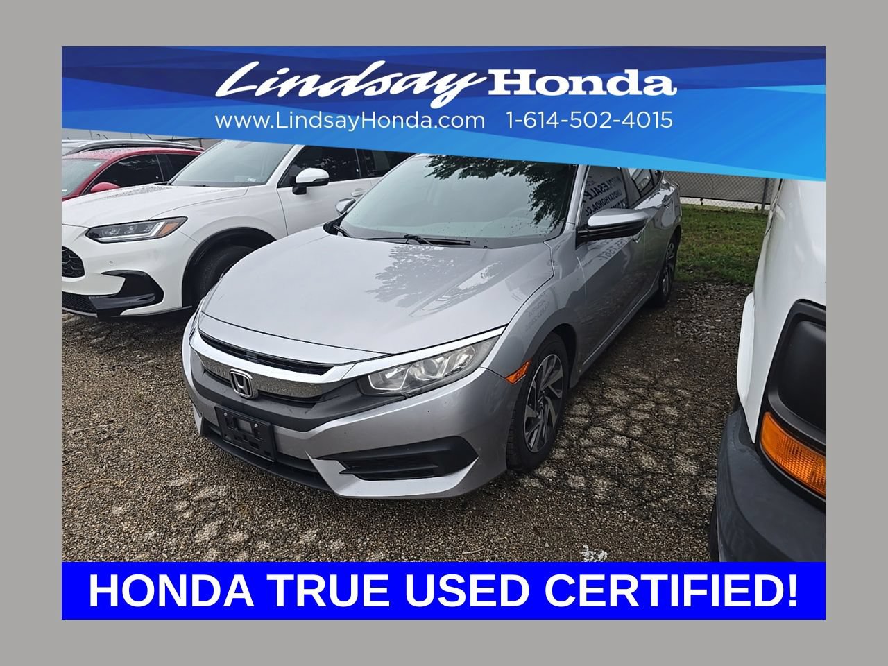 Certified 2017 Honda Civic EX