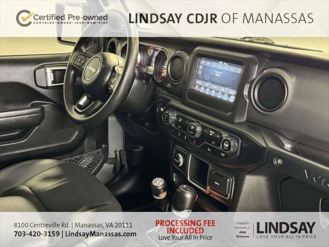 Certified 2022 Jeep Wrangler Unlimited Sport AWD/4WD image 13