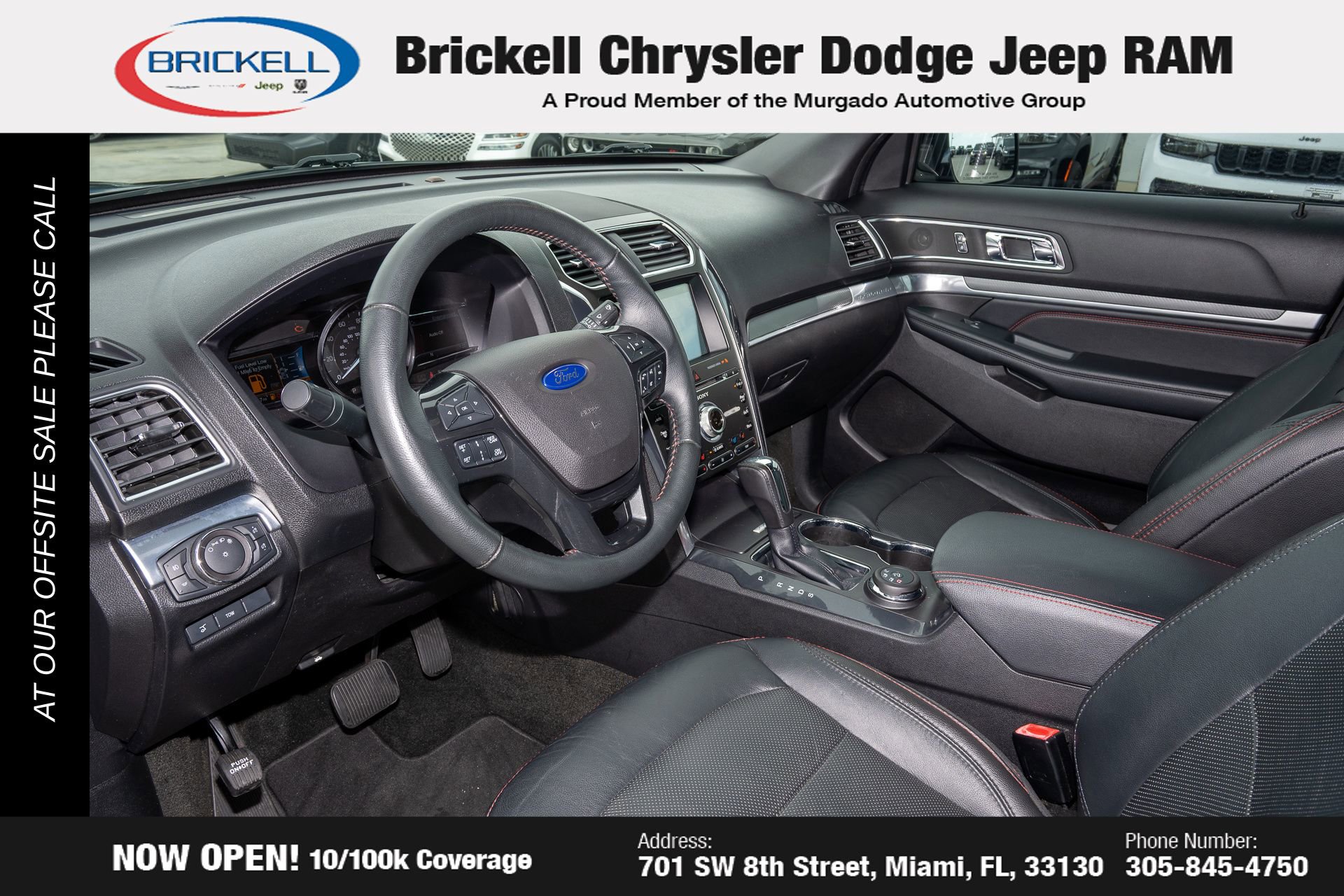 Used 2018 Ford Explorer Sport w/ Equipment Group 401A AWD/4WD image 14