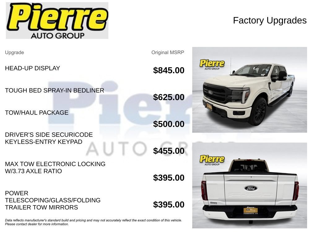 Certified 2026 Ford F150 Lariat w/ Equipment Group 502A High AWD/4WD image 15