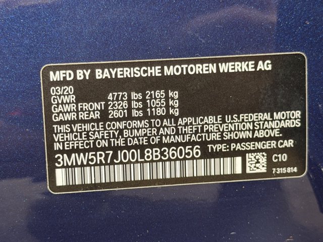Used 2020 BMW 330i xDrive Sedan w/ Premium Package AWD/4WD image 28