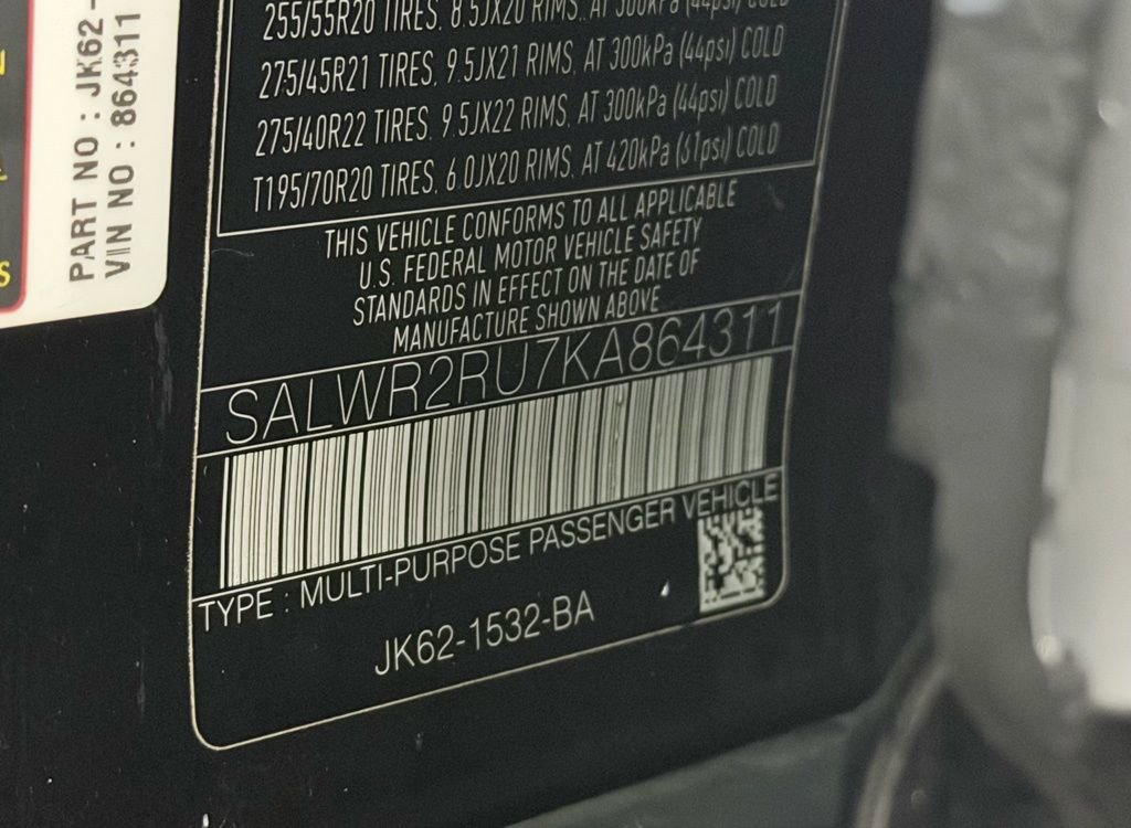 Used 2019 Land Rover Range Rover Sport HSE image 32