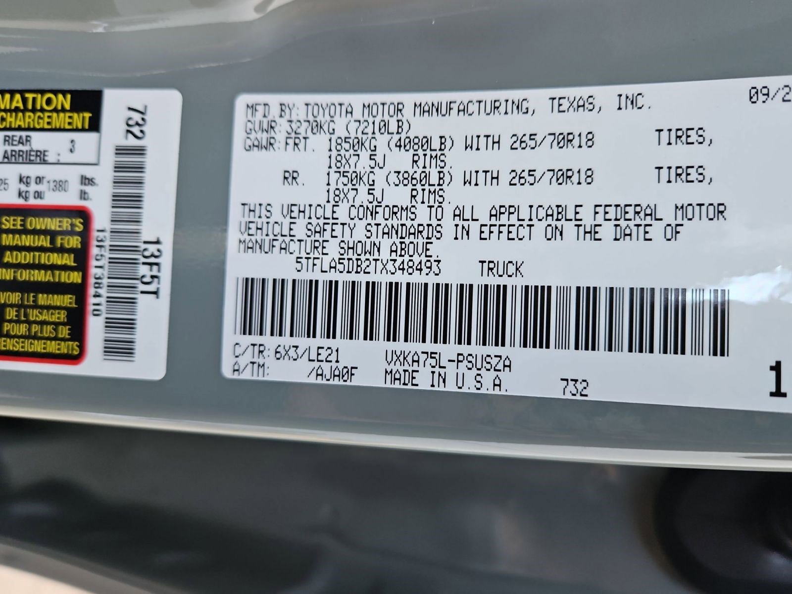 New 2026 Toyota Tundra SR image 16