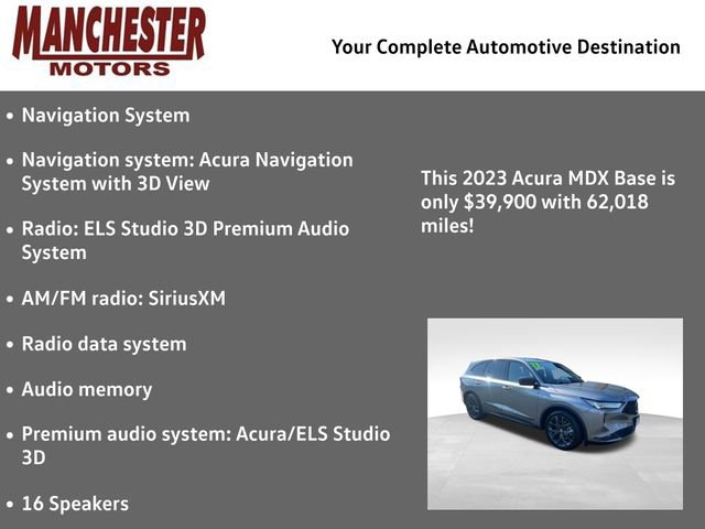 Used 2023 Acura MDX A-Spec image 2