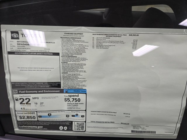 New 2026 Toyota Corolla GR AWD/4WD image 7