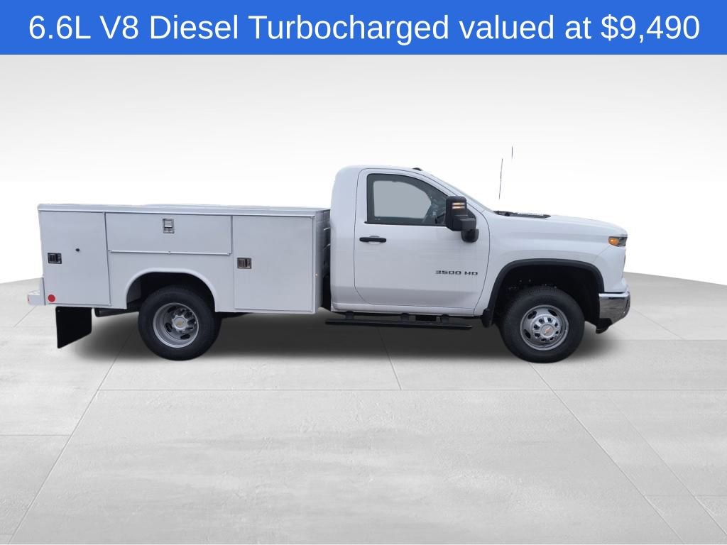 Used 2024 Chevrolet Silverado 3500 W/T w/ Snow Plow Prep Package image 2