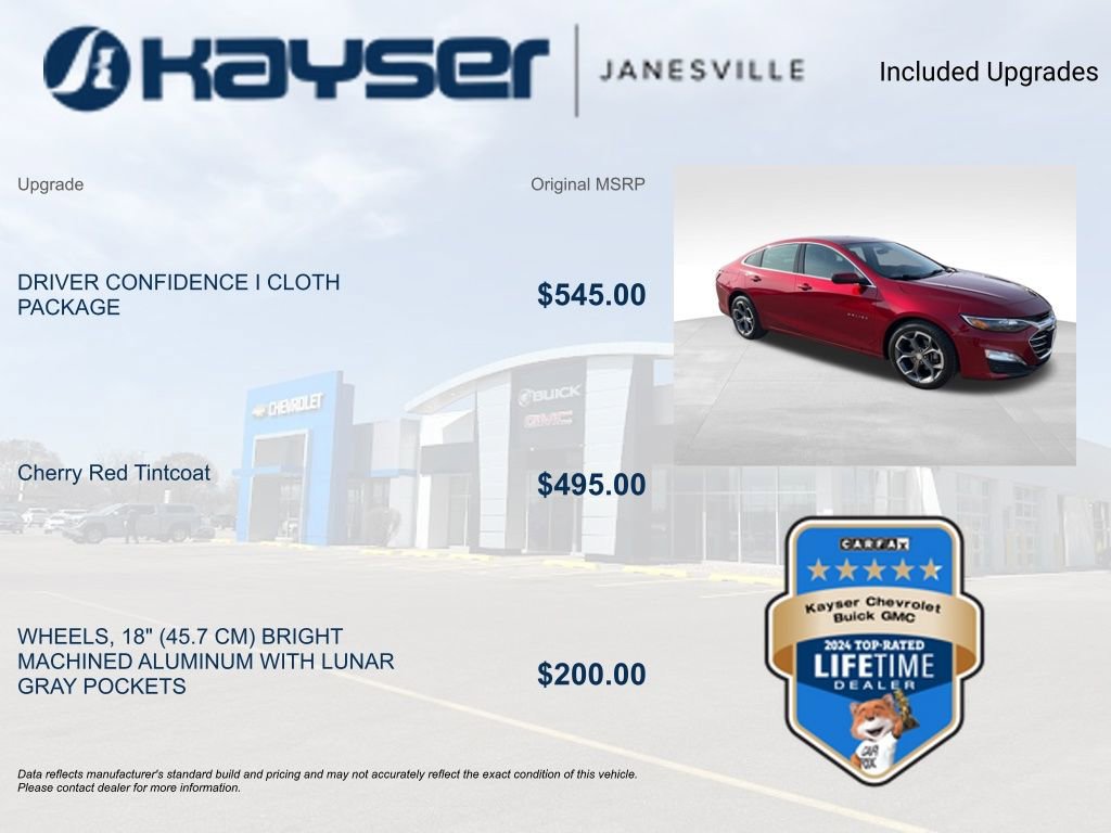 Certified 2022 Chevrolet Malibu LT image 2