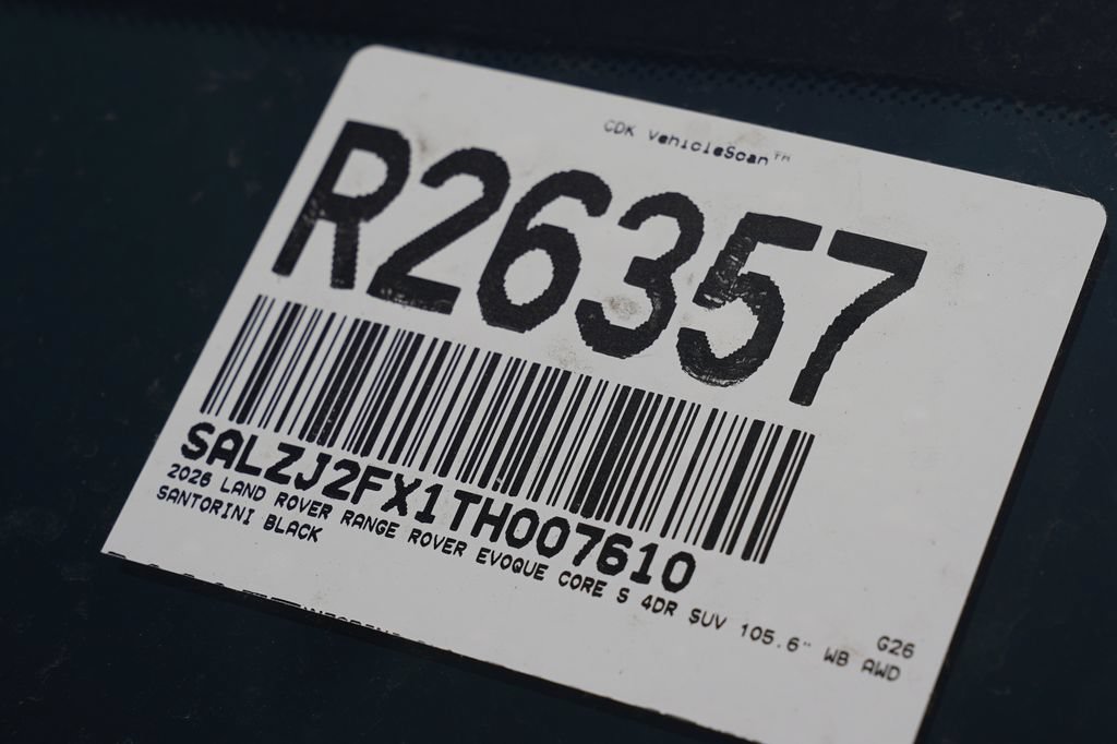 New 2026 Land Rover Range Rover Evoque S AWD/4WD image 32