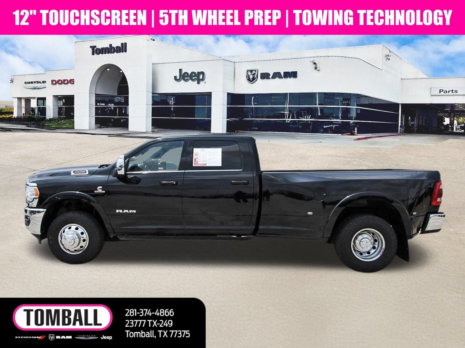 Used 2024 RAM 3500 Limited w/ Towing Technology Group AWD/4WD image 4