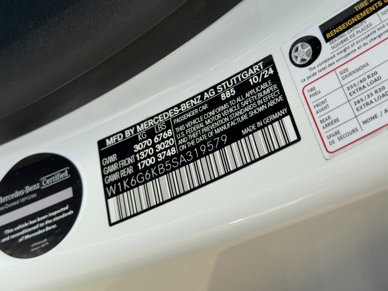 Certified 2025 Mercedes-Benz S 580e 4MATIC Sedan image 31