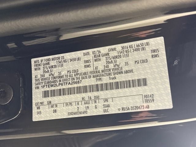 New 2026 Ford F150 STX w/ Equipment Group 200A AWD/4WD image 19