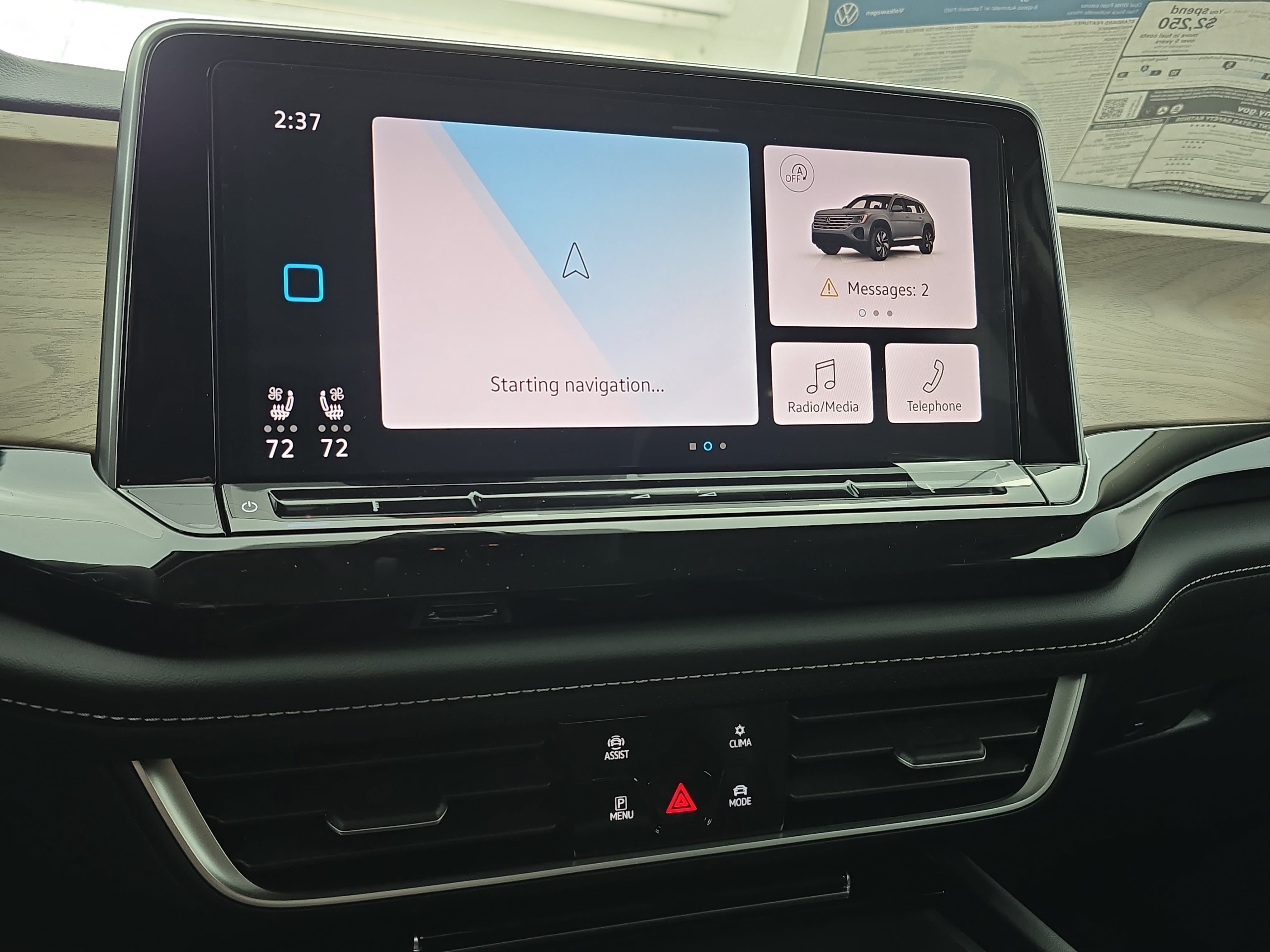 New 2026 Volkswagen Atlas SE FWD image 21