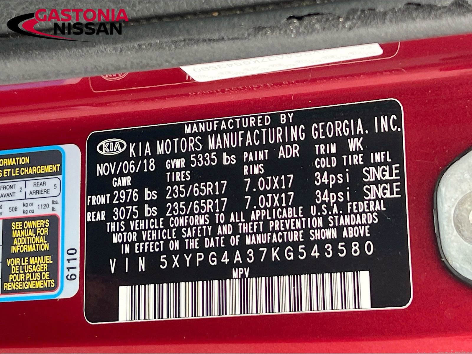 Used 2019 Kia Sorento LX image 40