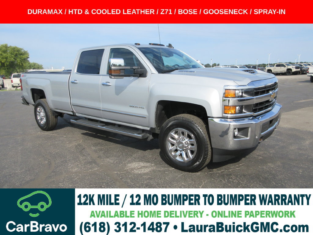 Certified 2019 Chevrolet Silverado 3500 LTZ w/ Duramax Plus Package AWD/4WD image 1