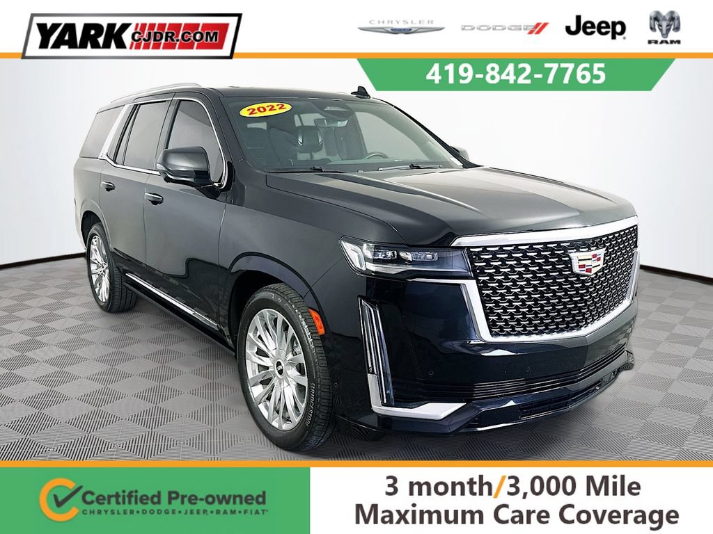 Used 2022 Cadillac Escalade Premium Luxury w/ Performance Package