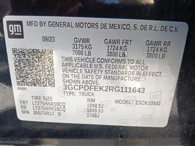 Used 2024 Chevrolet Silverado 1500 LT Trail Boss image 35