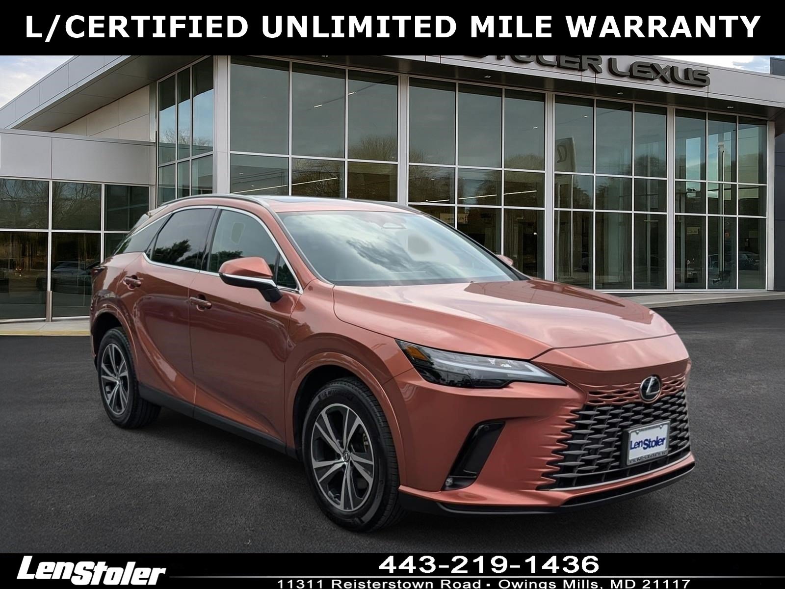 Certified 2025 Lexus RX 350 Premium w/ Accessory Package AWD/4WD image 1