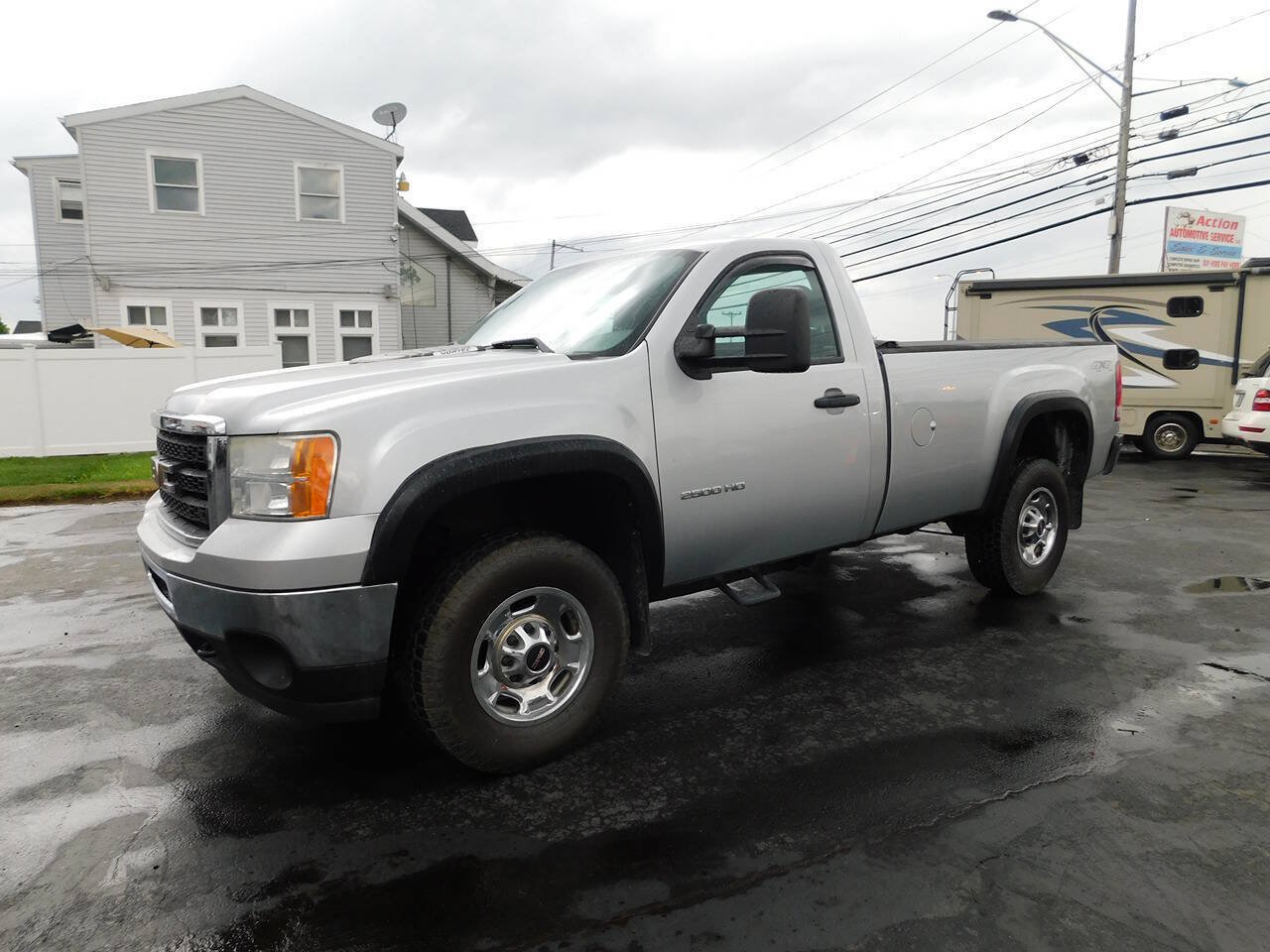 Used 2014 GMC Sierra 2500 W/T w/ Snow Plow Prep Package AWD/4WD image 8
