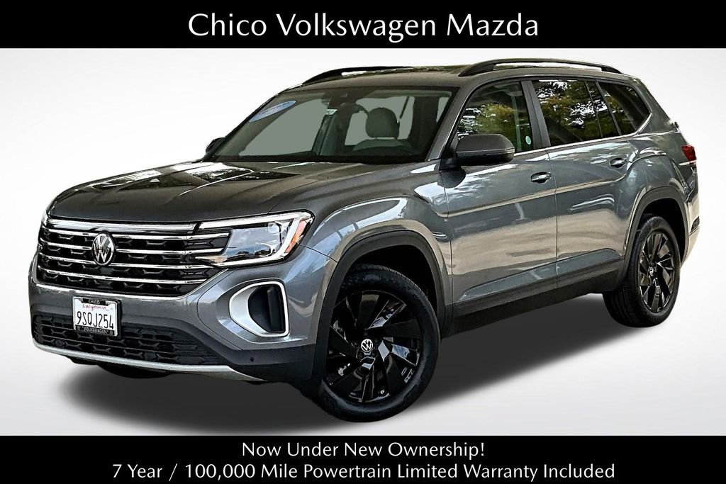 Certified 2025 Volkswagen Atlas SE w/ Panoramic Sunroof Package