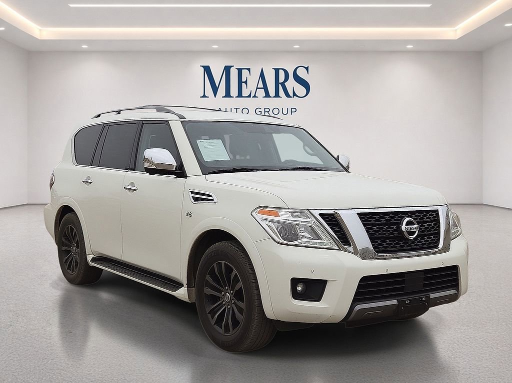 Used 2019 Nissan Armada Platinum w/ Captain's Chairs Package RWD image 7