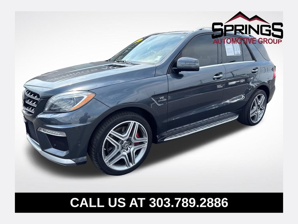 Used 2014 Mercedes-Benz ML 63 AMG 4MATIC