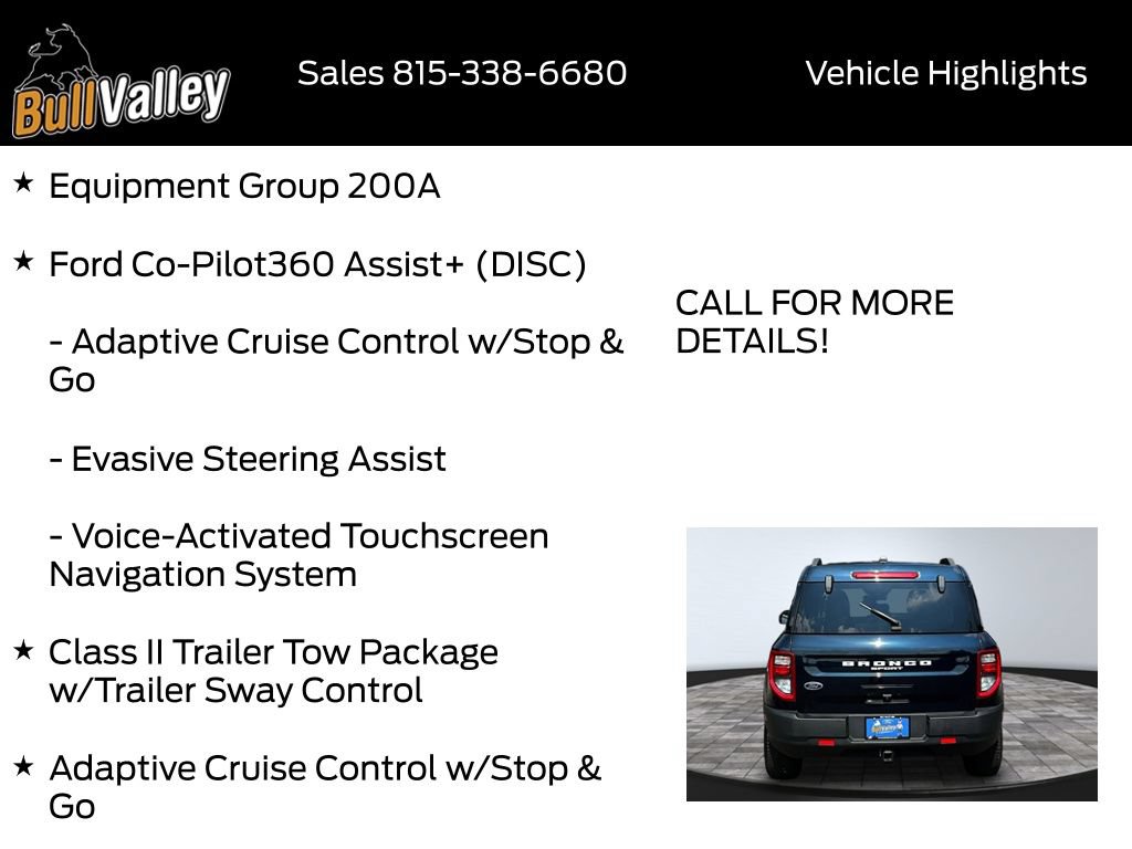 Certified 2021 Ford Bronco Sport Big Bend AWD/4WD image 9