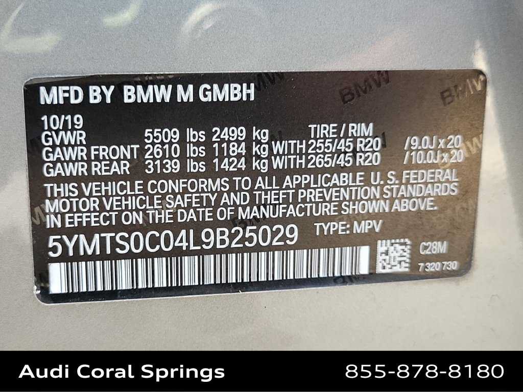 Used 2020 BMW X3 M AWD/4WD image 29