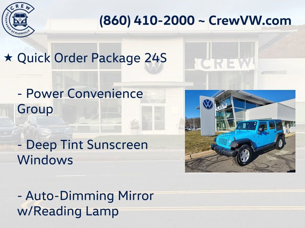 Used 2017 Jeep Wrangler Unlimited Sport w/ Quick Order Package 24S image 6