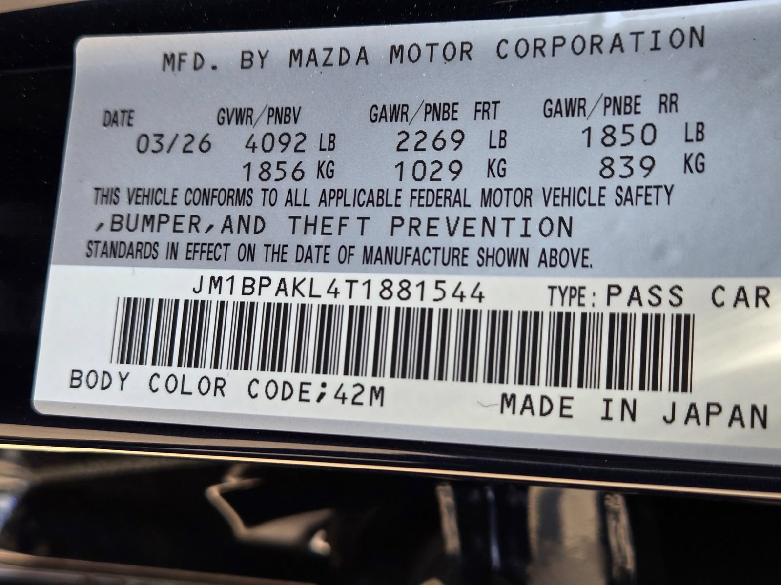 New 2026 MAZDA MAZDA3 s Sport FWD image 21