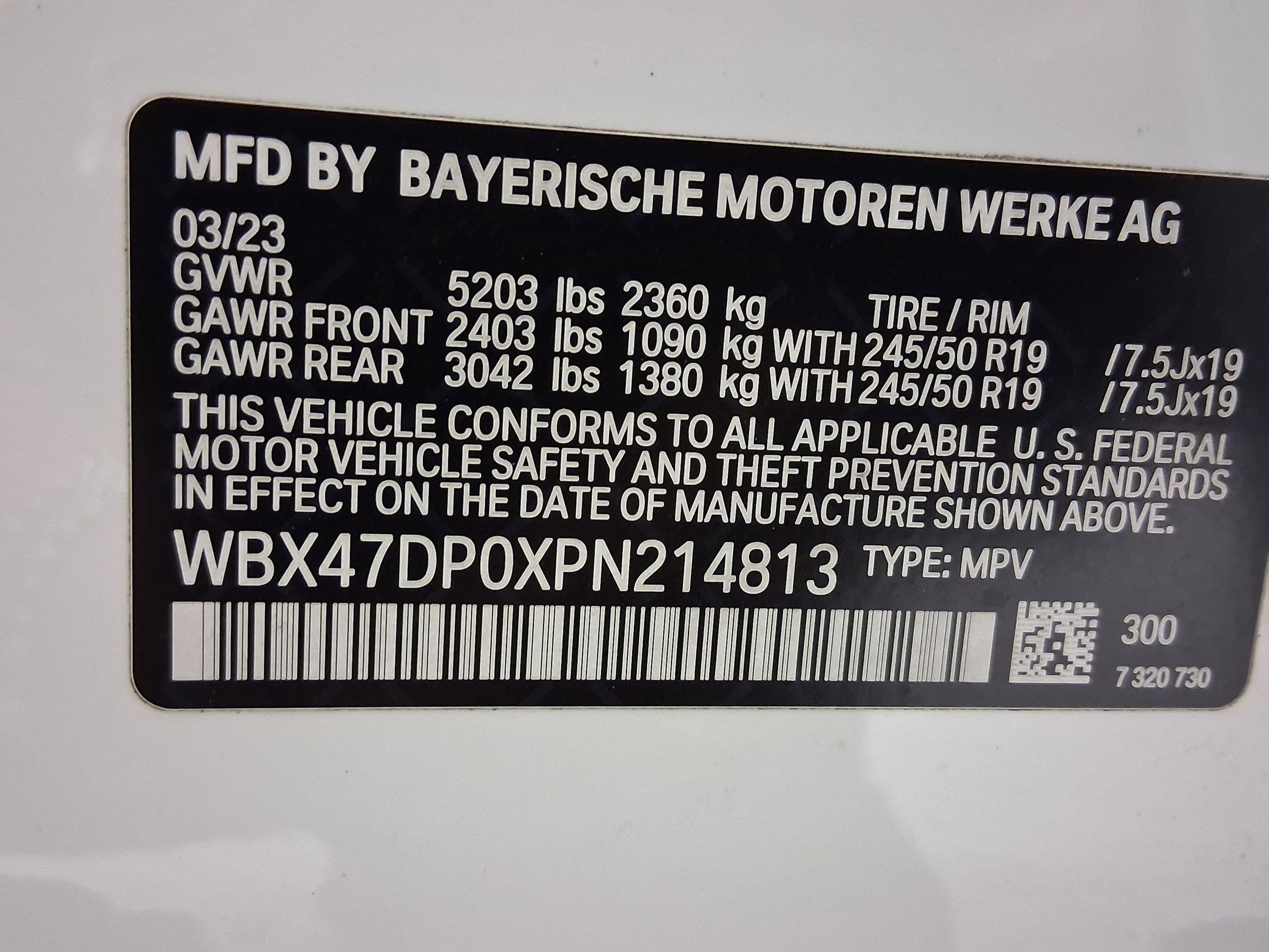 Certified 2023 BMW X3 sDrive30i w/ Convenience Package w/ZPA image 21