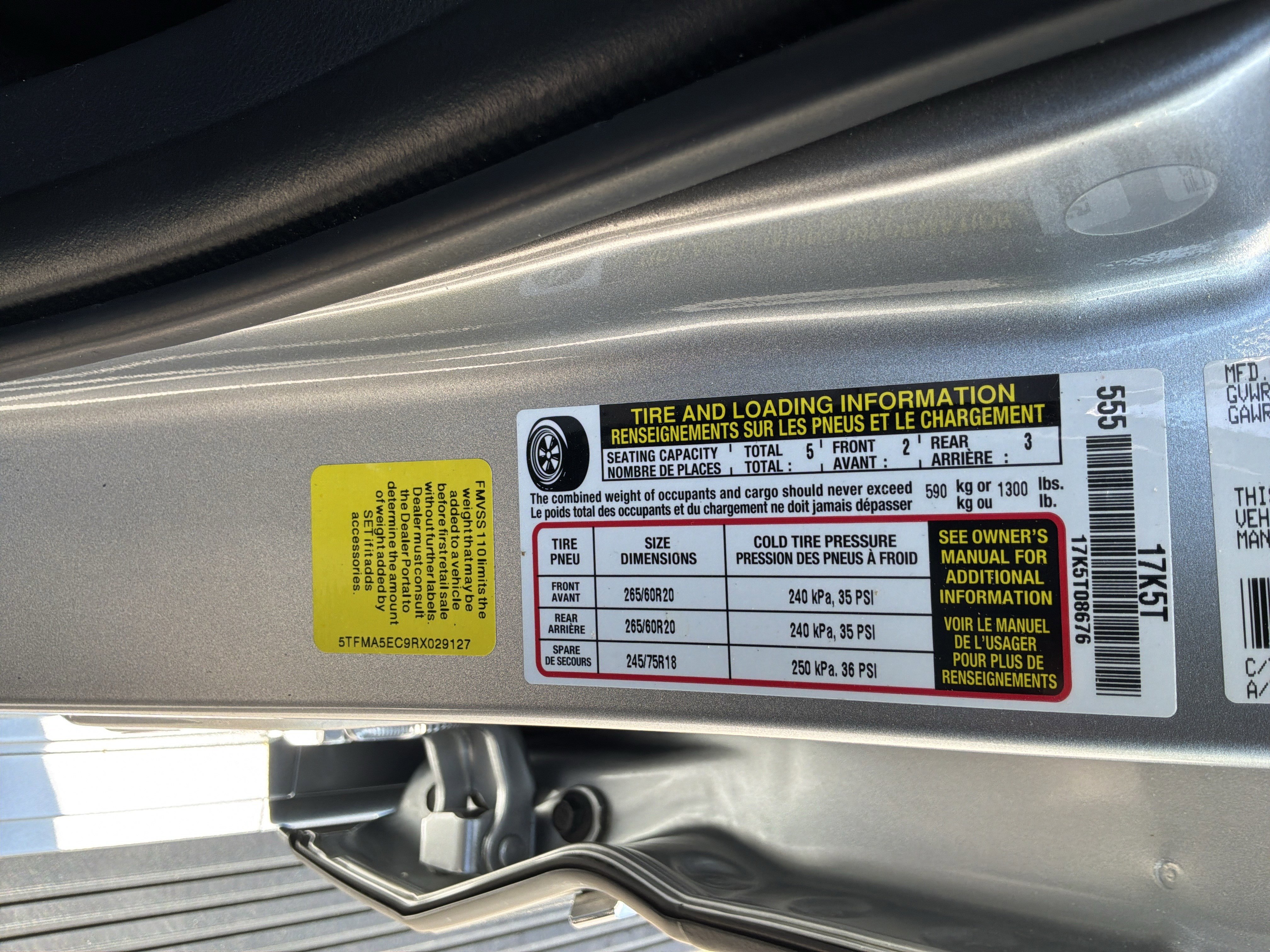Used 2024 Toyota Tundra 1794 Edition AWD/4WD image 35
