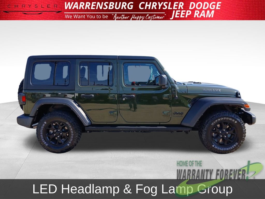 Used 2022 Jeep Wrangler Unlimited Sport image 2