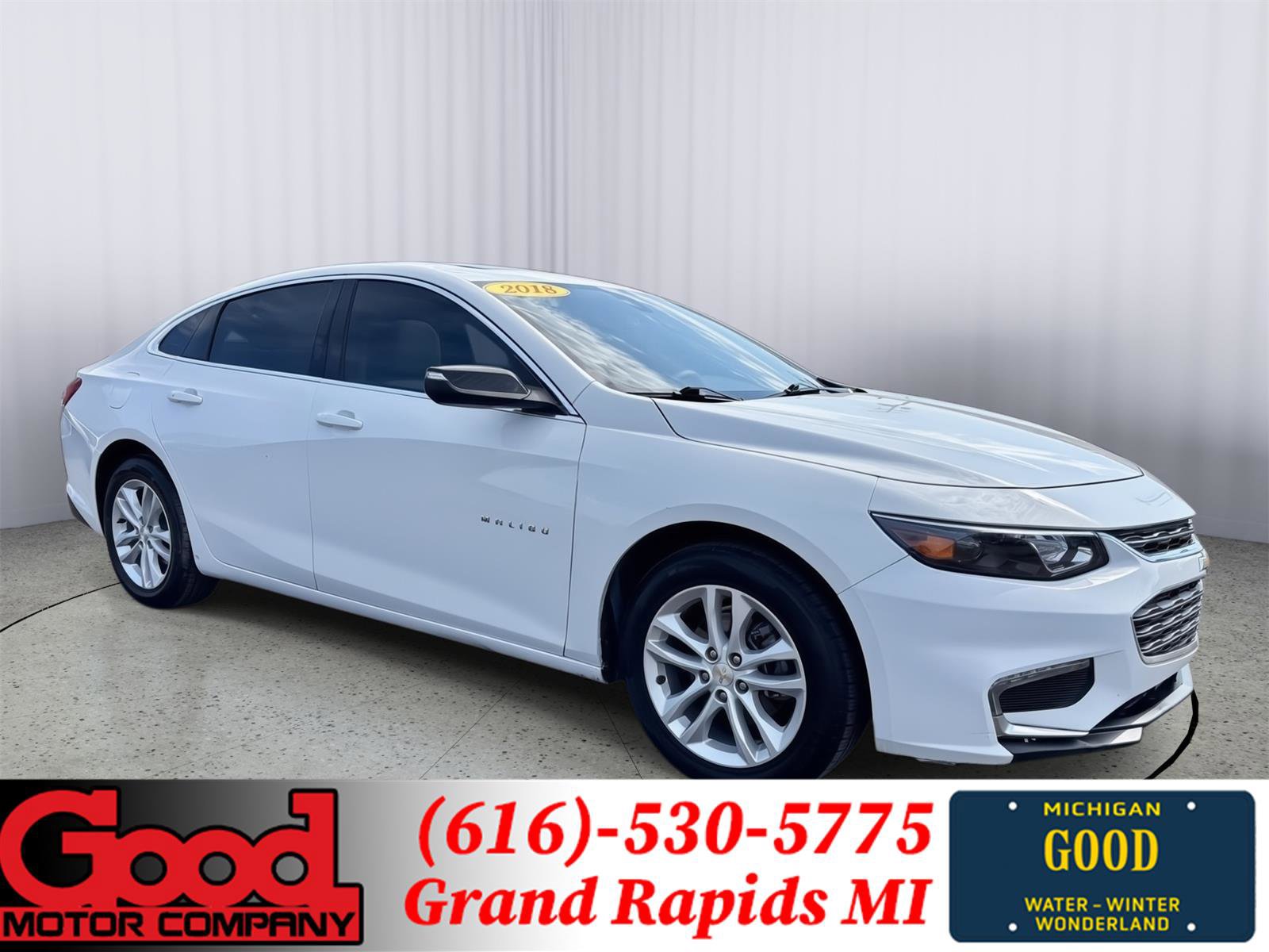 Used 2018 Chevrolet Malibu LT FWD image 1