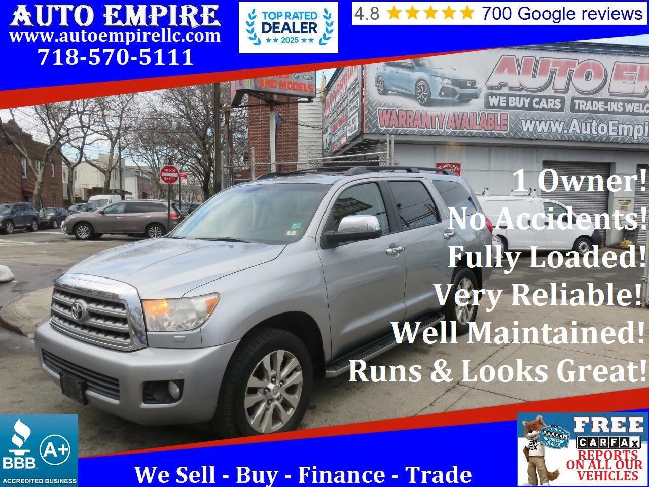 Used 2012 Toyota Sequoia Limited image 1