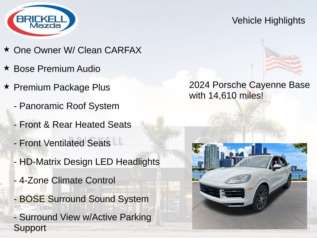 Used 2024 Porsche Cayenne AWD/4WD image 16