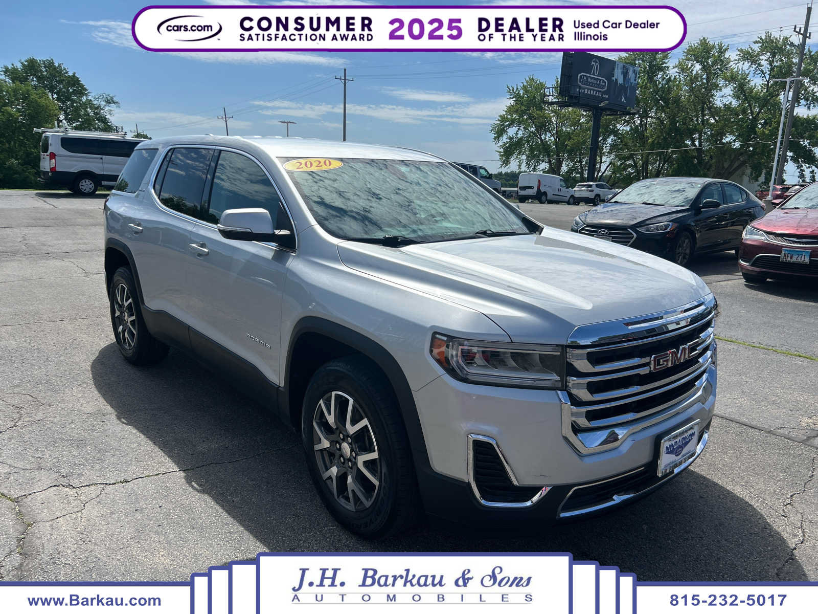 Used 2020 GMC Acadia SLE FWD image 1