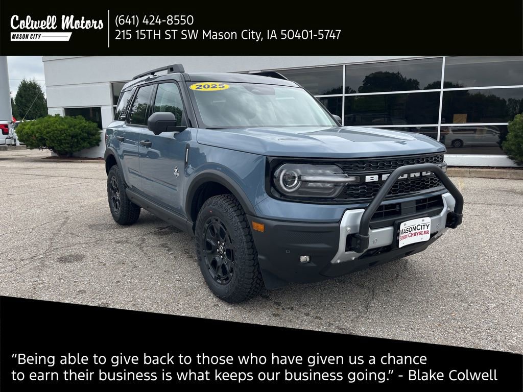 New 2025 Ford Bronco Sport Outer Banks w/ Sasquatch Outer Banks Package