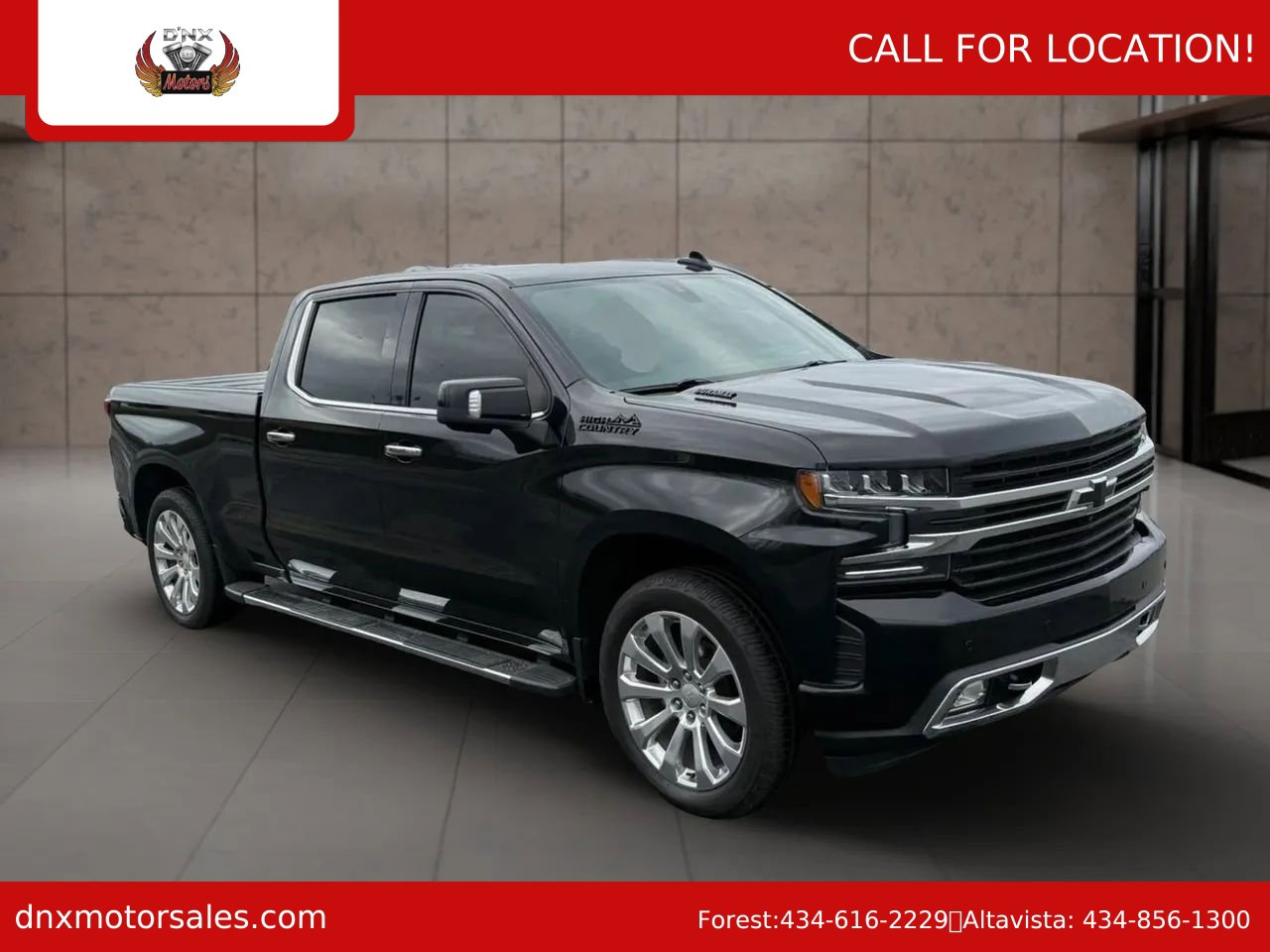 Used 2021 Chevrolet Silverado 1500 High Country w/ Technology Package AWD/4WD image 7