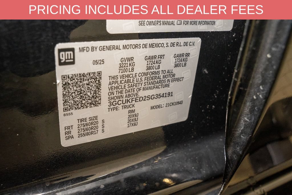 Used 2025 Chevrolet Silverado 1500 LT Trail Boss w/ Convenience Package II AWD/4WD image 22
