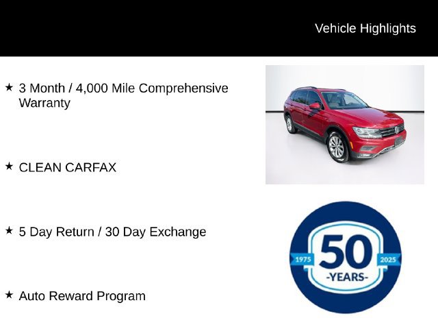 Used 2018 Volkswagen Tiguan SE w/ Panoramic Sunroof Package AWD/4WD image 12