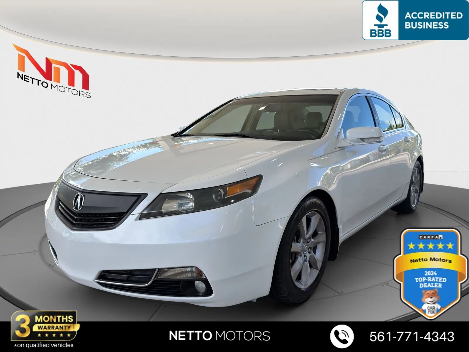 Used 2013 Acura TL w/ Technology Package