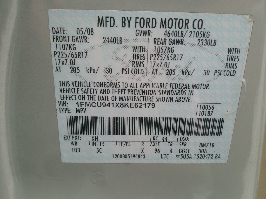 Used 2008 Ford Escape Limited image 15